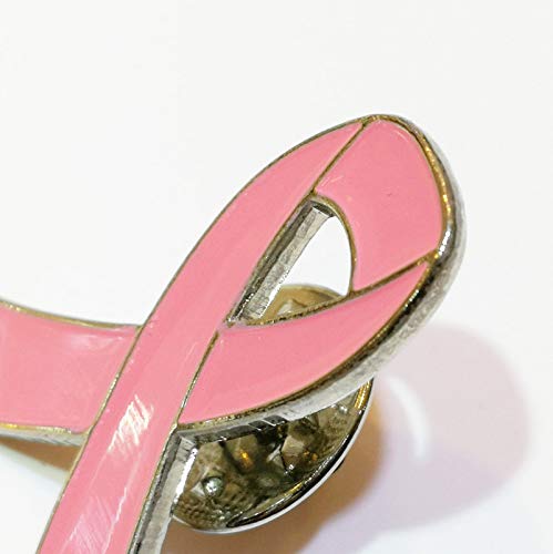 Official Pink Ribbon Breast Cancer Awareness Lapel Pin