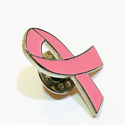 Official Pink Ribbon Breast Cancer Awareness Lapel Pin