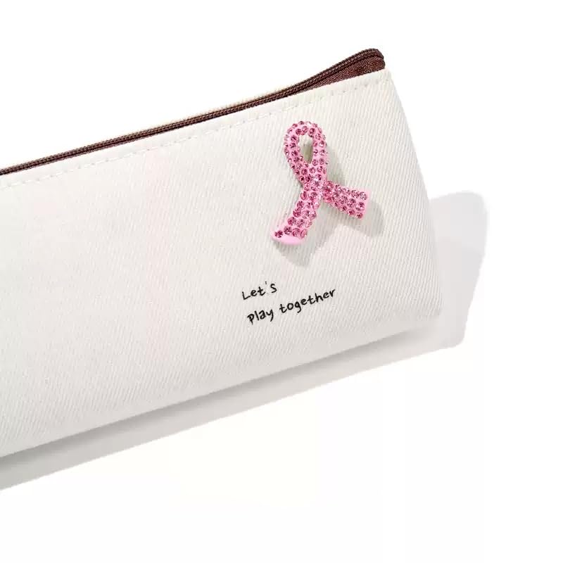 Awareness Red Ribbon Rhinestone Crystal Lapel Pins for HIV/AIDS/Addiction 3.2*3.4cm