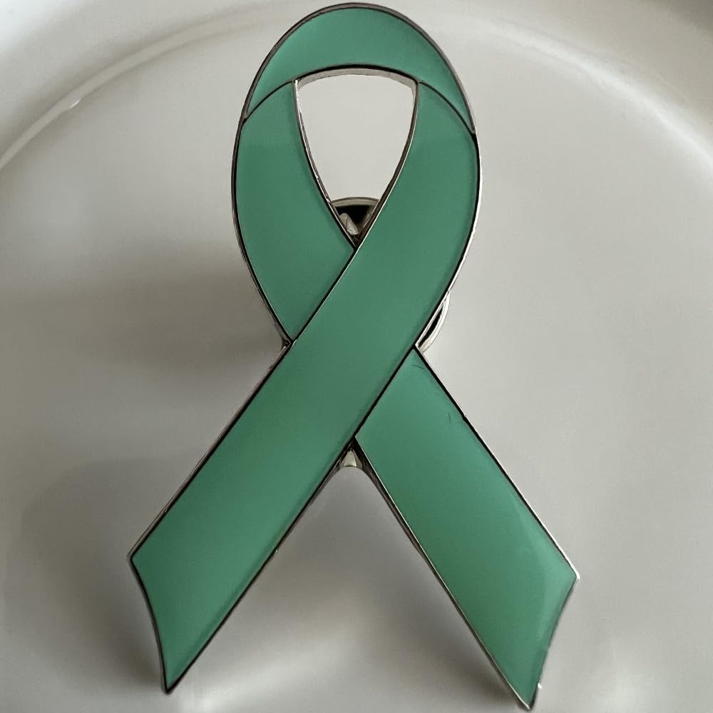Light Blue LighAwareness Hydrocephalus/Prostate Cancer/Chronic Illness/Velo-Cardio Facial Syndrome Ribbons with Lapel Pins