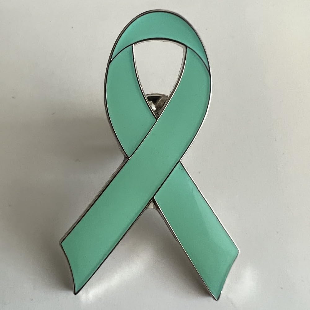 Light Blue LighAwareness Hydrocephalus/Prostate Cancer/Chronic Illness/Velo-Cardio Facial Syndrome Ribbons with Lapel Pins