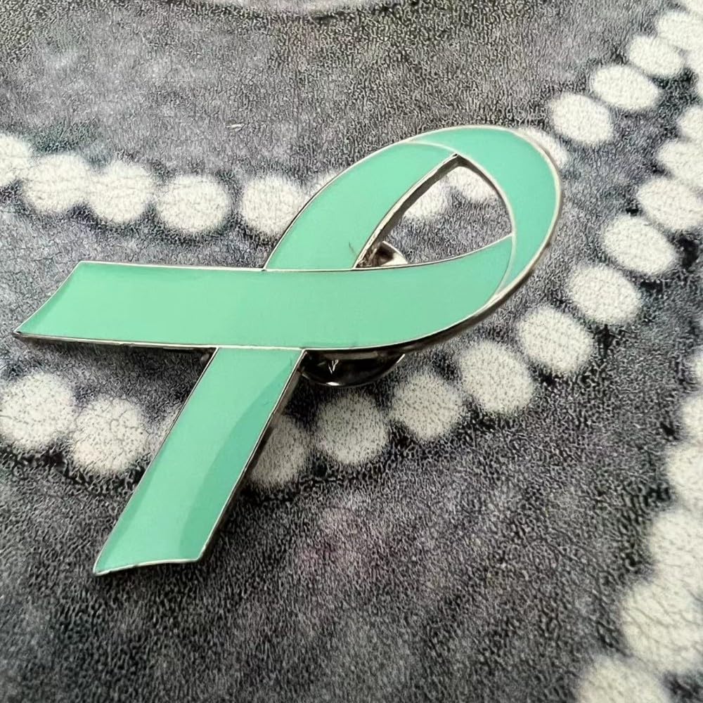 Light Blue LighAwareness Hydrocephalus/Prostate Cancer/Chronic Illness/Velo-Cardio Facial Syndrome Ribbons with Lapel Pins