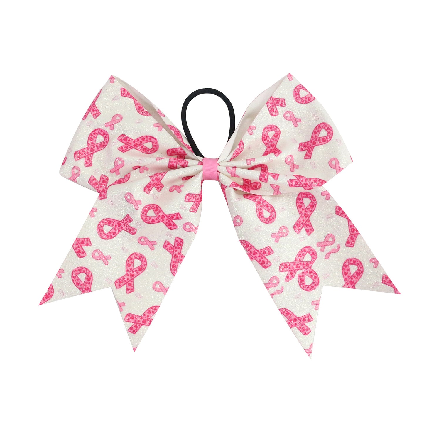 Breast Cancer Awareness Leather Hair Ties and Pink Ribbon Hair Accessories for Charity Events & Festivals Wholesale MOQ 500pcs