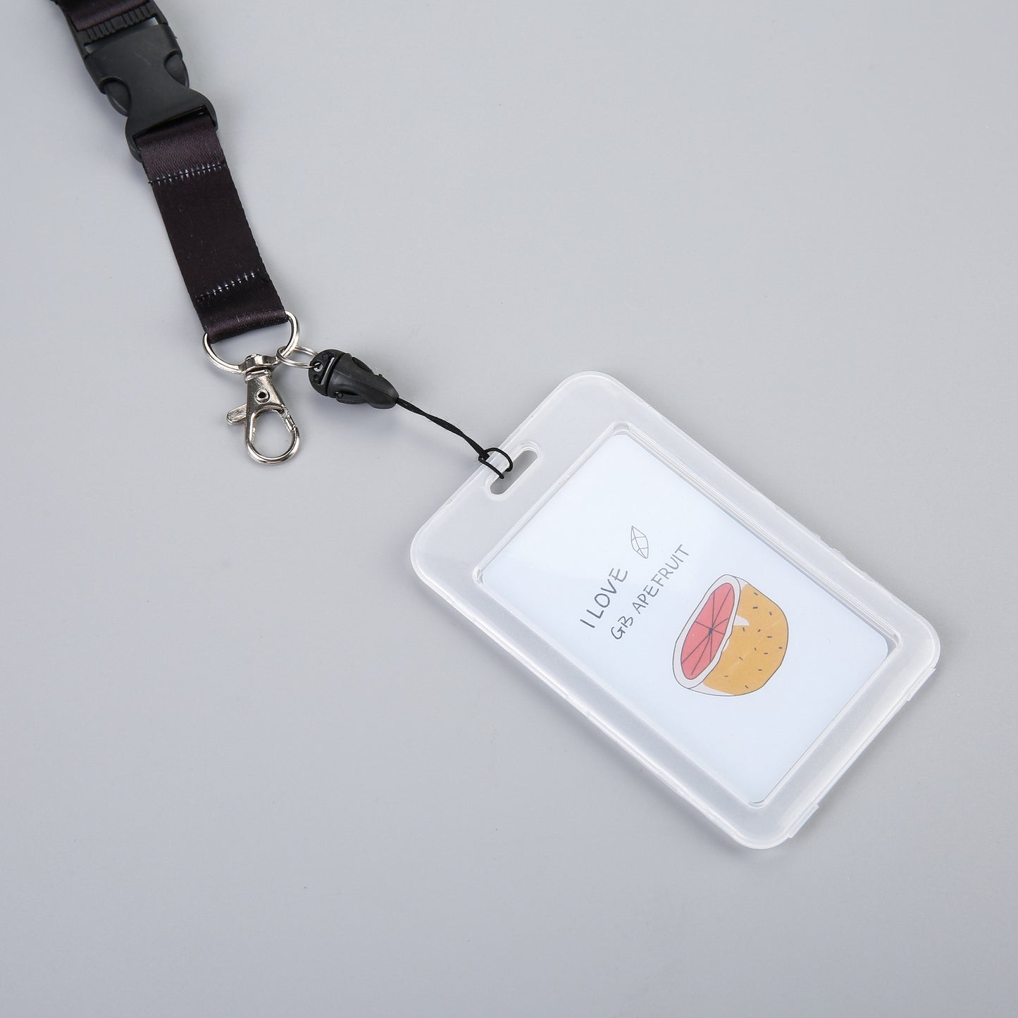 Breast Cancer Awareness Pink Ribbon Customized Neck Lanyard for ID Cards, Printed Badge Holder Straps with Silk Printing or Heat Transfer Webbing