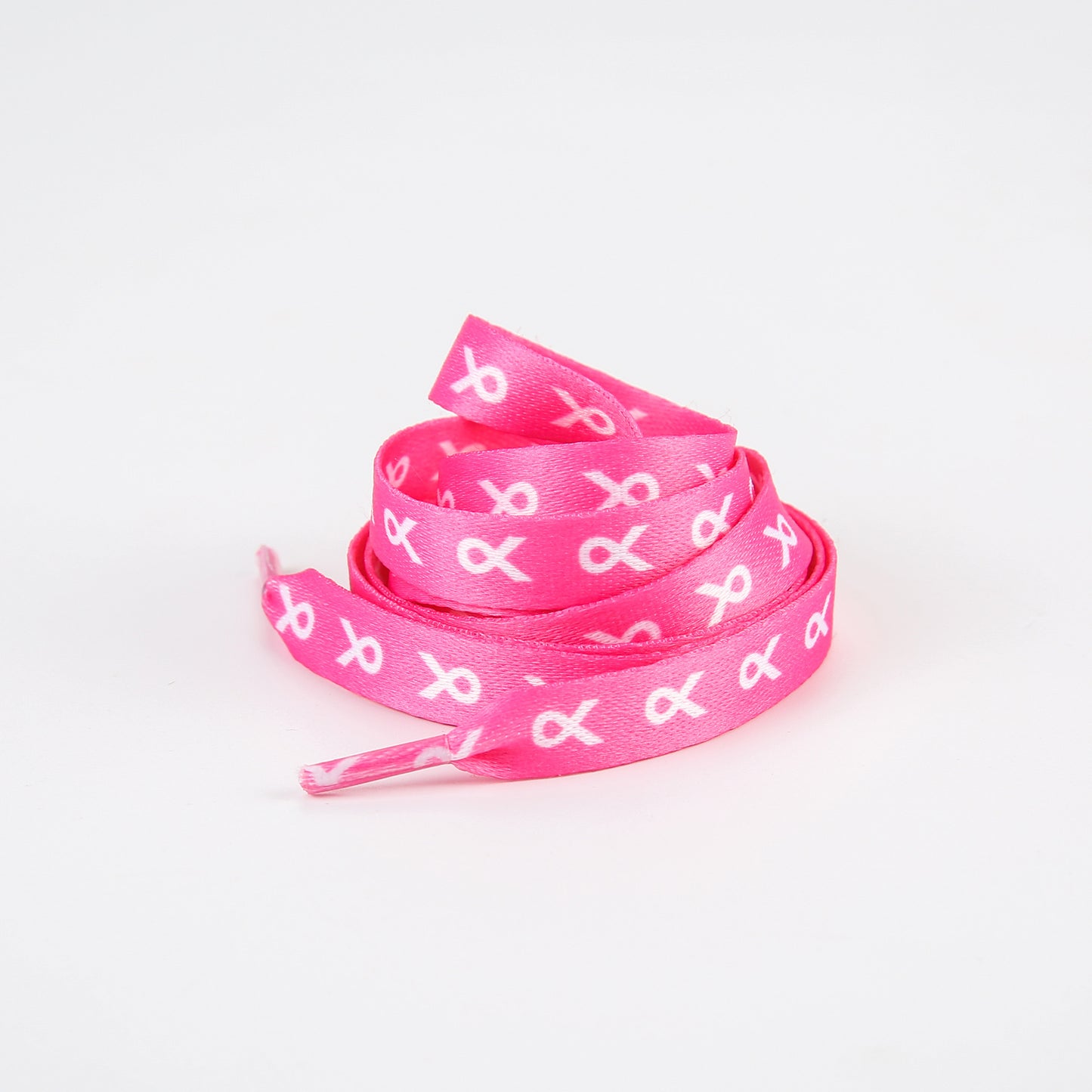 Breast Cancer Awareness Shoelaces 120cm Pink Ribbon Shoelace For Runners And Marathons Athletic Strings Sneaker Tennis Sneaker Pack Of 10pcs Wholesale