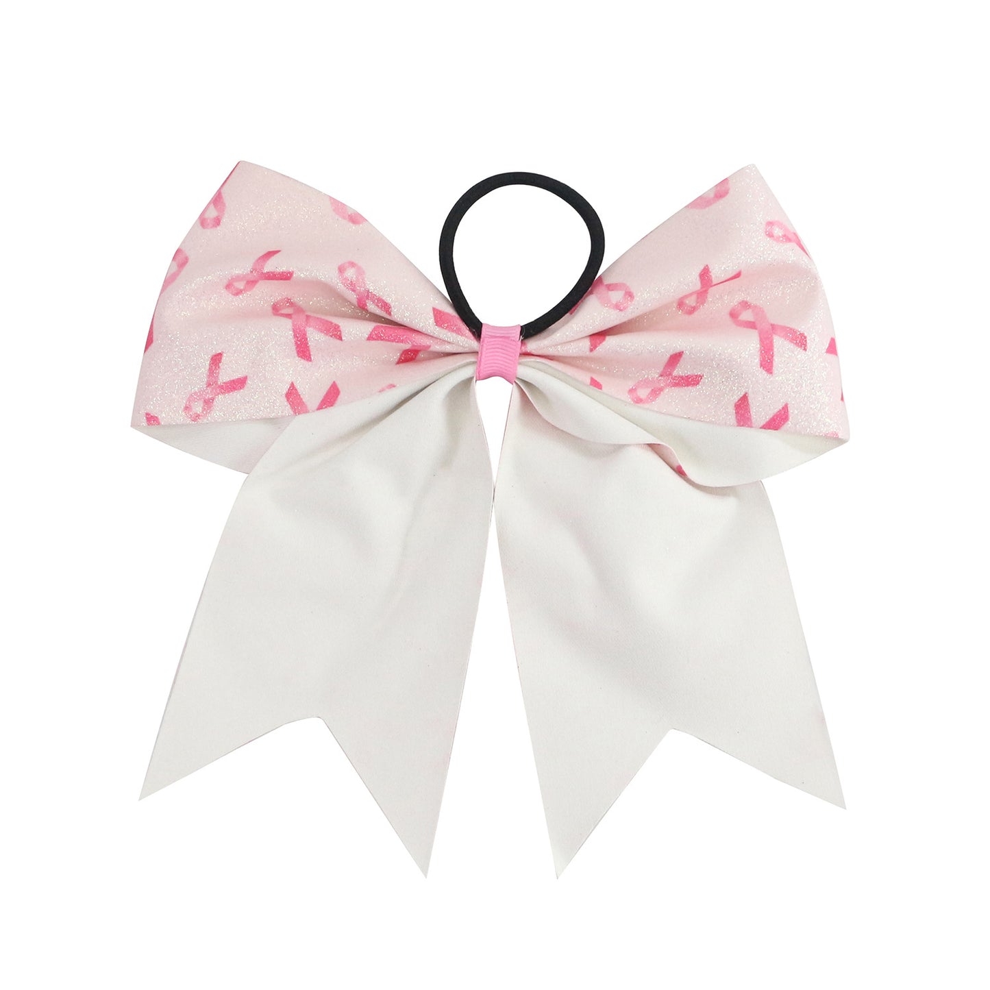 Breast Cancer Awareness Leather Hair Ties and Pink Ribbon Hair Accessories for Charity Events & Festivals Wholesale MOQ 500pcs